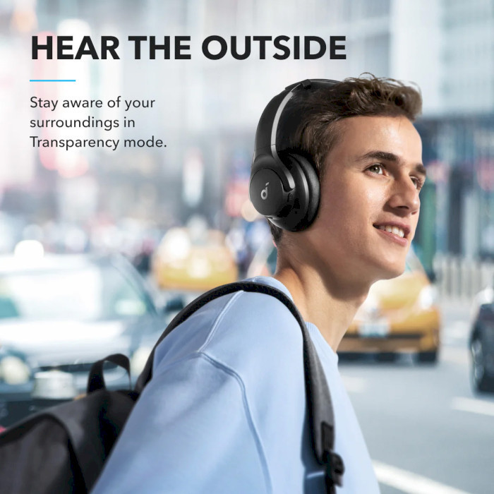 Bluetooth-гарнітура Anker SoundCore Q20i Black (A3004G11) ( Чорний ) Харьков - изображение 18