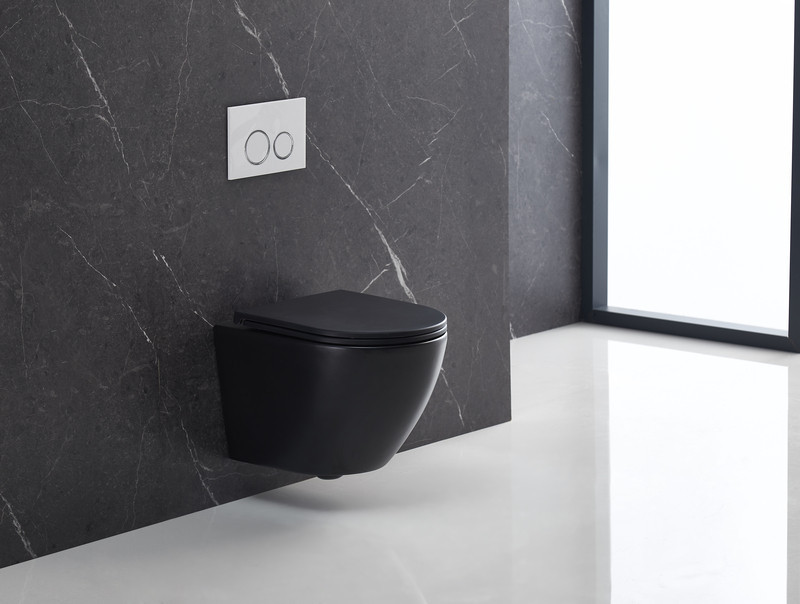 Унитаз подвесной Mixxus Premium ELLIPSE-0303-T3 BLACK 520х365х360mm, система смыва TORNADO 3.0 (MP6591) Киев - изображение 4