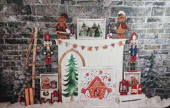 Фотозона новорічна 225*150см Kate Луцьк