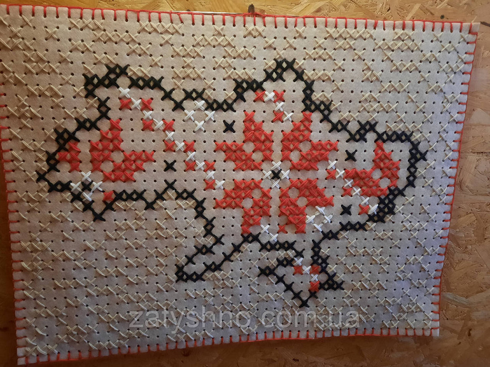 Картина вышитая карта Украины 93*70 см( ручная работа) Киев - изображение 9