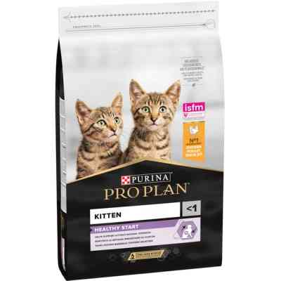 Сухой корм для кошек Purina Pro Plan Original Kitten с курицей 10 кг (7613036505307) Винница