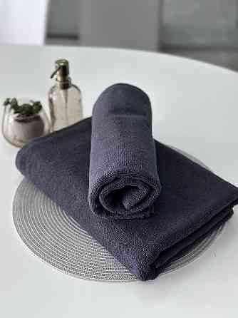 Рушник банний Ideal Textile махровий 70х140 см 450 г/м2 графіт Чернівці