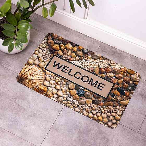 Jiamat Килимок придверний Welcome Form 38*58 см діатомітовий HP-42-39 Коломия