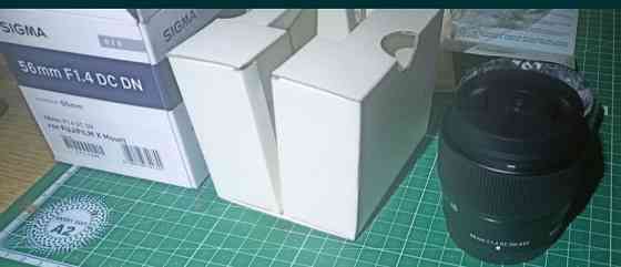 Об'єктив Новий: Sigma 56mm. F1.4 DC DN для FUJIFILM X Mount. Київ