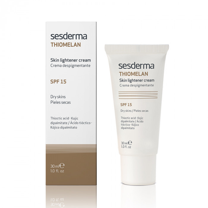 Сесдерма Депигментирующий крем з SPF 15 SesDerma Thiomelan Skin Lightener Cream SPF 15, 30 мл Днепр - изображение 1