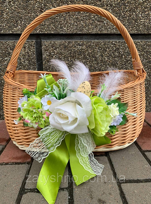 Кошики з декором плетені Київ - фото 1