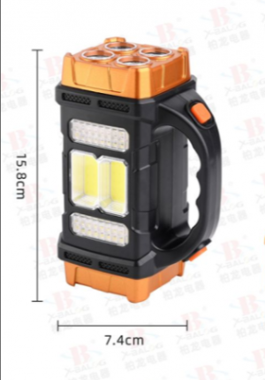 Ліхтар-павербанк HB-2678 на сонячній батареї, 2400 мАг, 4 режими, водонепроникний, портативний Одеса - фото 17