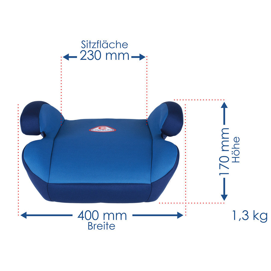 Автокрісло бустер "JR4", Capsula, 15-36kg, 4-12років, синій, 774040 Київ - фото 7