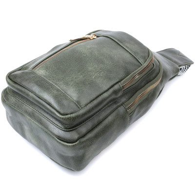 Сумка Vintage Из экокожи Зеленая (22745) Винница - изображение 10