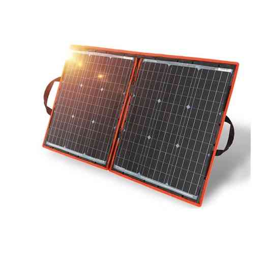 Сонячний зарядний пристрій Solar panel 110W (2xUSB+Type-C) 20В-вихід + зарядка автомобільного АКБ Київ