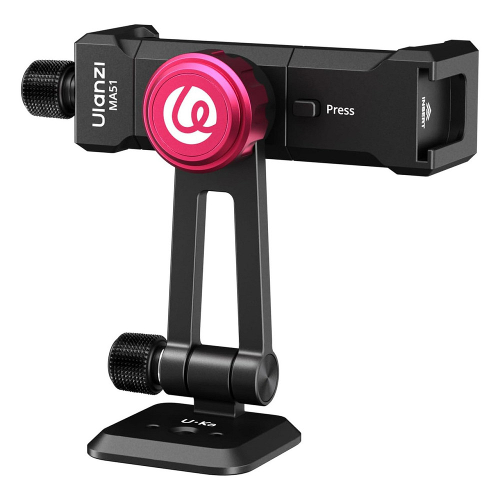 Держатель для телефона на штатив с наклоном и поворотом быстросъемный Uka Ulanzi MA51 Киев - изображение 1