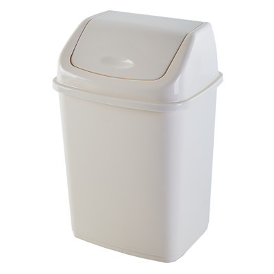 Контейнер для сміття Алеана Біла троянда 18 л (алн 122065/біла роза) Вінниця - фото 1