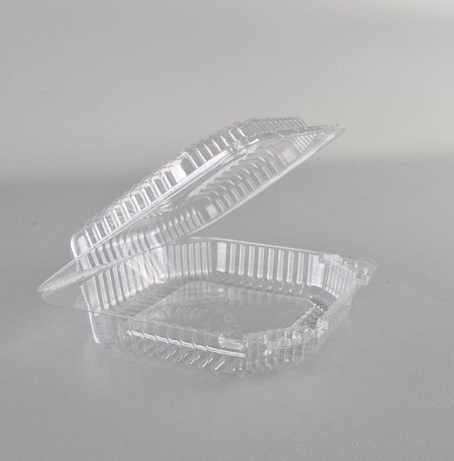 Контейнер пластиковий з відкидною кришкою А-133/133/45 V=500 (50 шт) Харків - фото 1