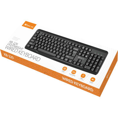 Клавиатура Xtrike ME KB-229 USB UA Black (KB-229UA) Винница - изображение 6