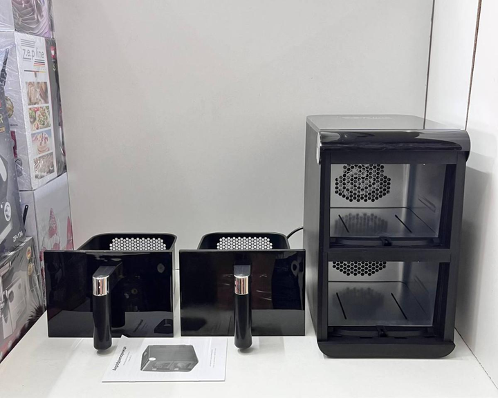 Аерофритюрниця двокамерна Zepline ZP-212 4200 Вт 8L+8L, 10 програм, сенсорне керування, 16 л Одеса - фото 8