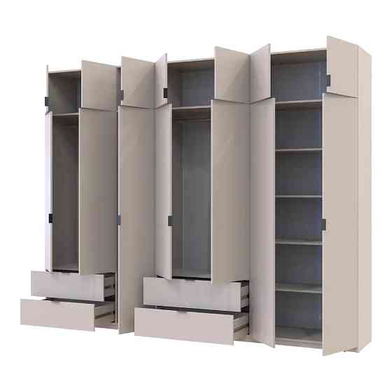 Шафа для одягу Doros Лукас Кашемір 3+4 ДСП 300х50х240 DRS-011718 (42005132) Львів