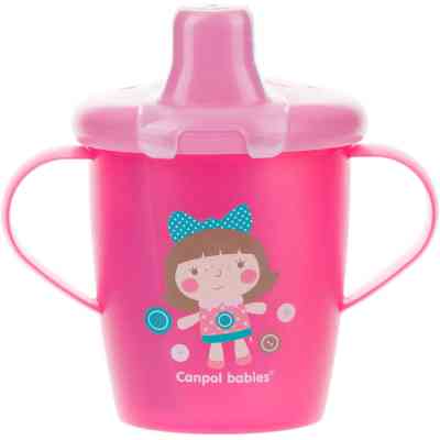 Поильник-непроливайка Canpol babies Toys 250 мл Розовая (31/200_pin) Винница
