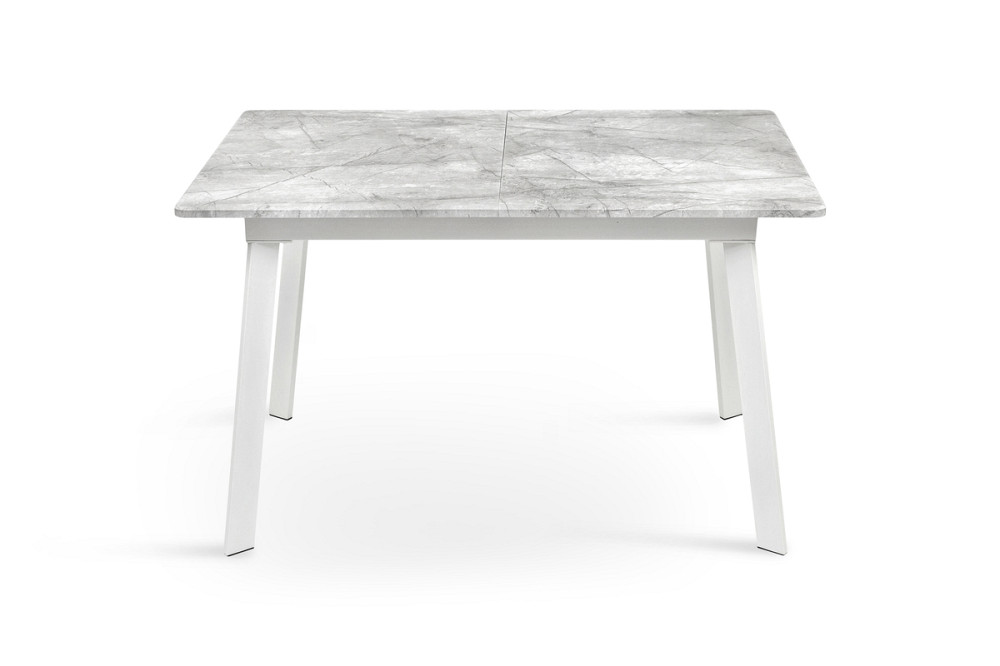 Стіл Етна 120(+40)*75 білий метал/базальт Київ - фото 3