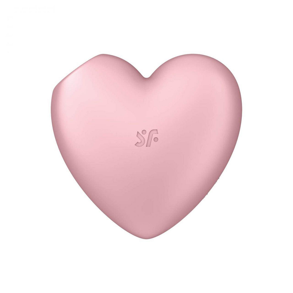 Вакуумний стимулятор - Satisfyer Cutie Heart Light Red Sex Aura Київ - фото 7