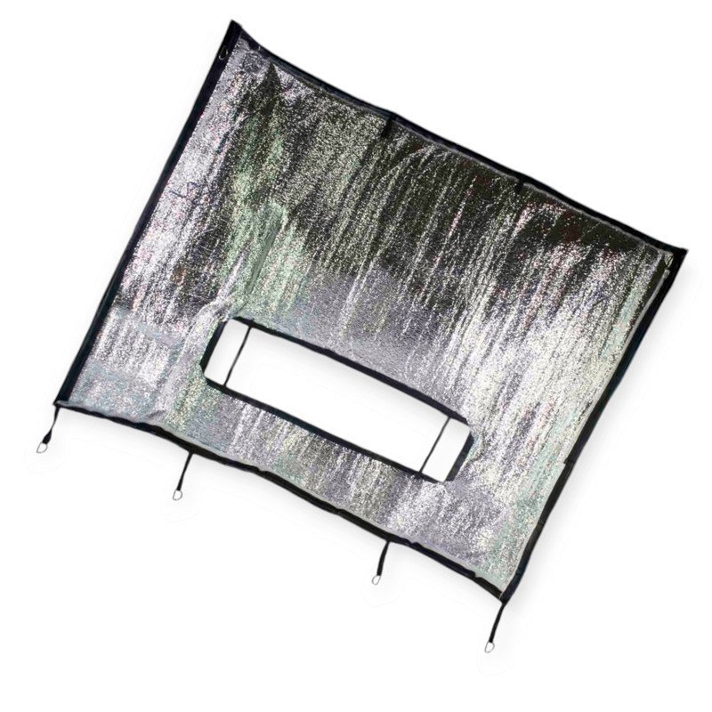 Утеплювач Рено Кенго c 2008-> з утеплювачем бампера (елемент) радіатора Мукачево - фото 1