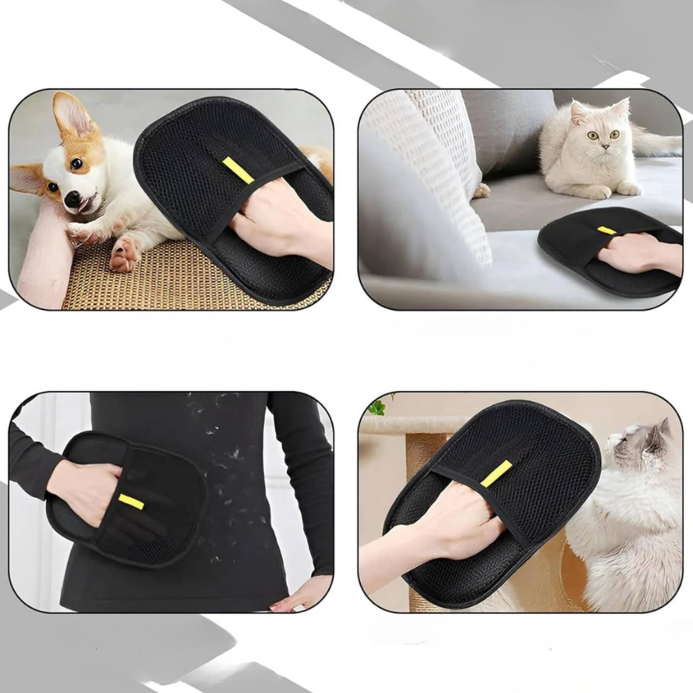 Щетка перчатка для чистки одежды и ковров 24*16 см / Электростатическая перчатка от шерсти Киев - изображение 6