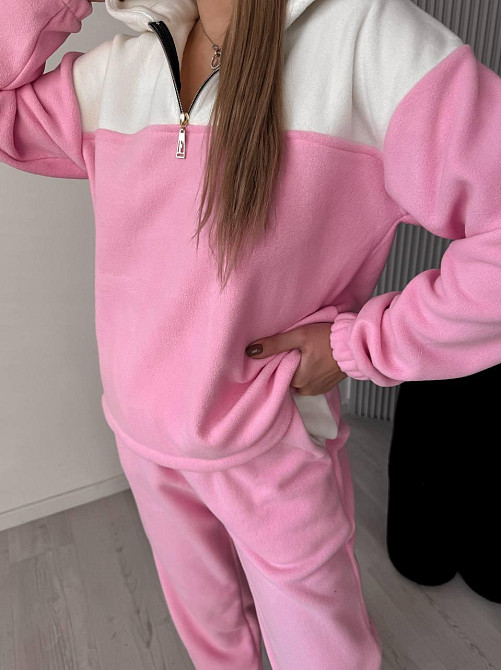 Женский теплый костюм двухцветный Одесса - изображение 4