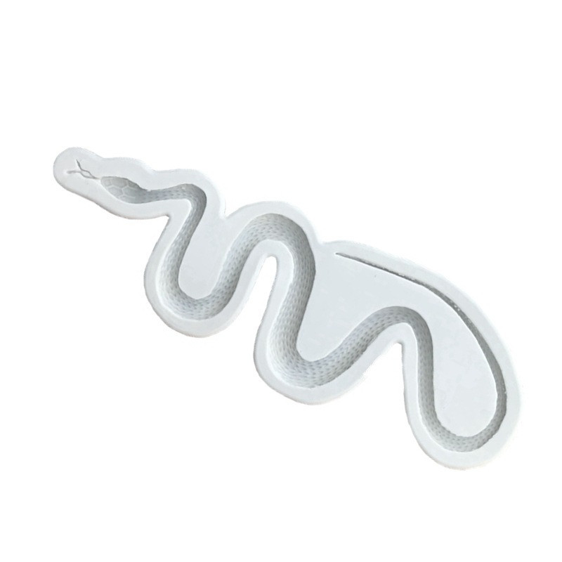 Молд силиконовый Змея 207 на 65 мм серый Киев - изображение 7