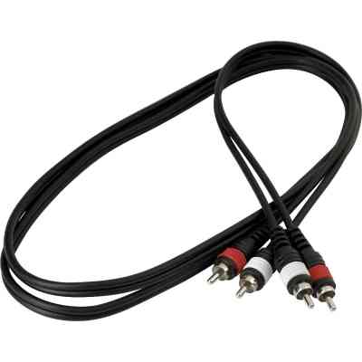 Інсертний кабель RockCable Patch Cable - 2 x RCA to 2 x RCA (1.5m) (RCL 20942 D4) Вінниця