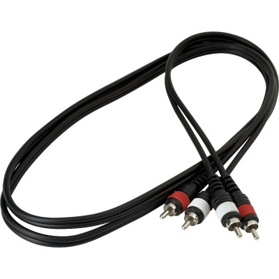 Інсертний кабель RockCable Patch Cable - 2 x RCA to 2 x RCA (1.5m) (RCL 20942 D4) Вінниця - фото 2