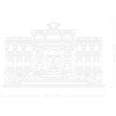 Конструктор LEGO Architecture Фонтан Треви (21062) Винница