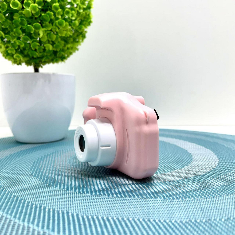 Фотоапарат дитячий відео фото гри прослуховування музики підтримує microSD Розовий (C 48359) Чернігів - фото 3