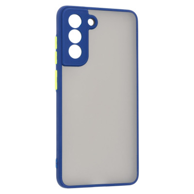 Чохол до мобільного телефона Armorstandart Frosted Matte Samsung S21 FE Navy Blue (ARM70488) Вінниця - фото 1
