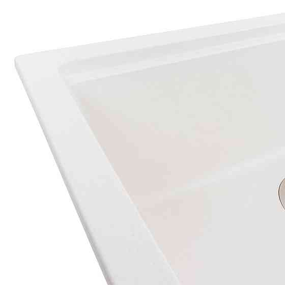 VALESO Гранітна мийка для кухні VALESO NIKA 7545 матова Білосніжний Киев