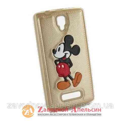 Lenovo A2010 чехол кожа Микки Маус Одесса