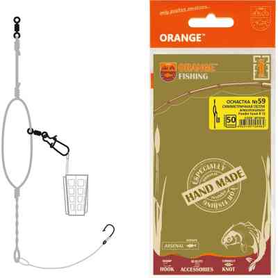 Монтаж Orange 59 Symetric Loop Fluorocarbon 50г (1шт/уп) (1959.02.99) Вінниця