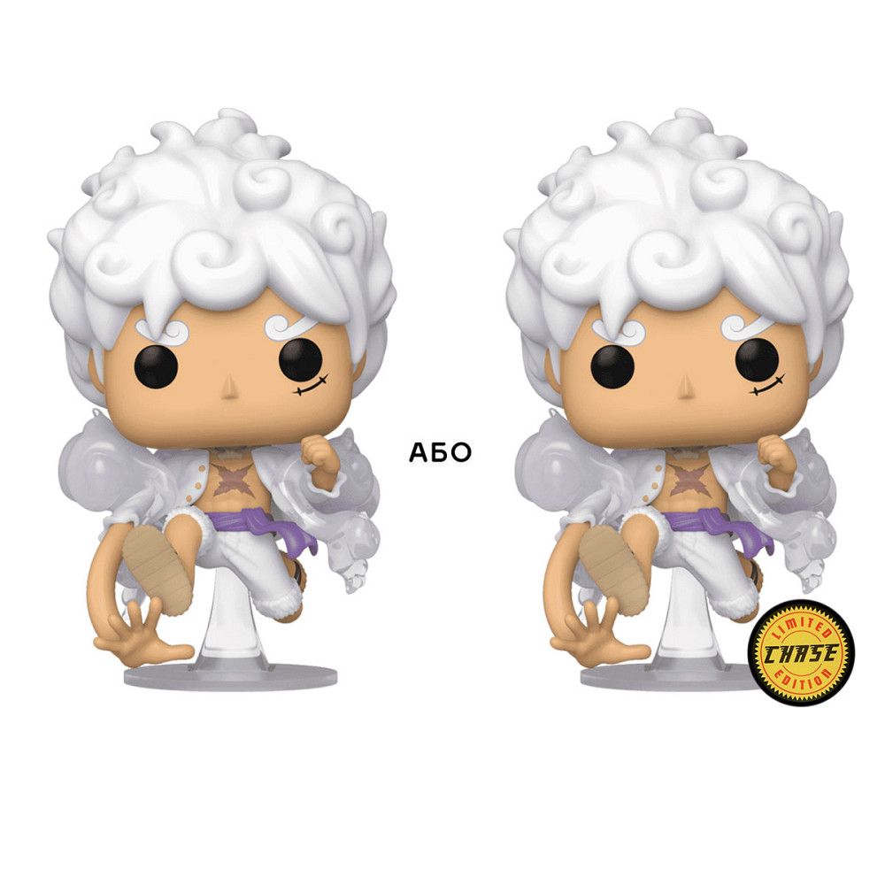 Ігрова фігурка Funko POP! - Луффі в білому (w/CH) Дніпро - фото 1