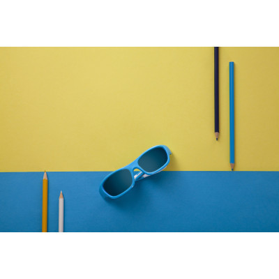 Детские солнцезащитные очки Koolsun Sport бирюзово-белый 6-12 лет (KS-SPBLSH006) Винница - изображение 6