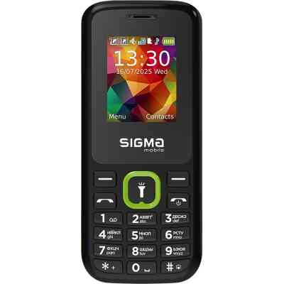Мобільний телефон Sigma X-style 171 MINI Track Black-Green (4827798813720) Вінниця