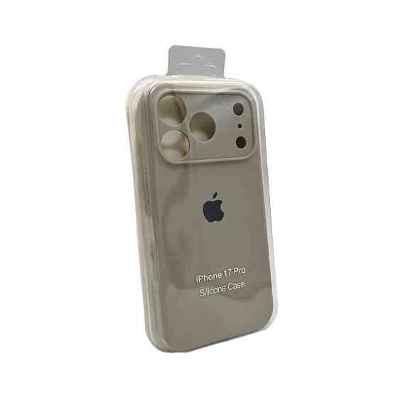 Чохол для смартфона Silicone Full Case AA Camera Protect for Apple iPhone 17 Pro Max 9,Antique White Київ