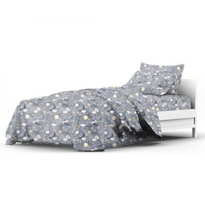 Постільна білизна Home Line Сатин Надобраніч полуторний (192737) Вінниця - фото 1