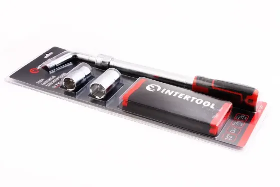 Ключ колісного телескопа. 1/2, 17/19, 21/23м Intertool Storm з чохлом Вінниця