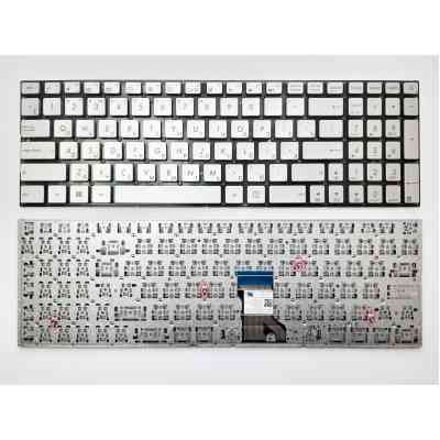 Клавіатура ноутбука ASUS UX501V серебр под подсв RU (A46154) Вінниця