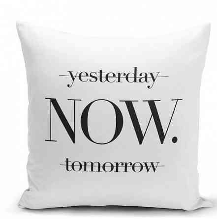 Подушка Yesterday, Now, Tomorrow 35х35см Вінниця
