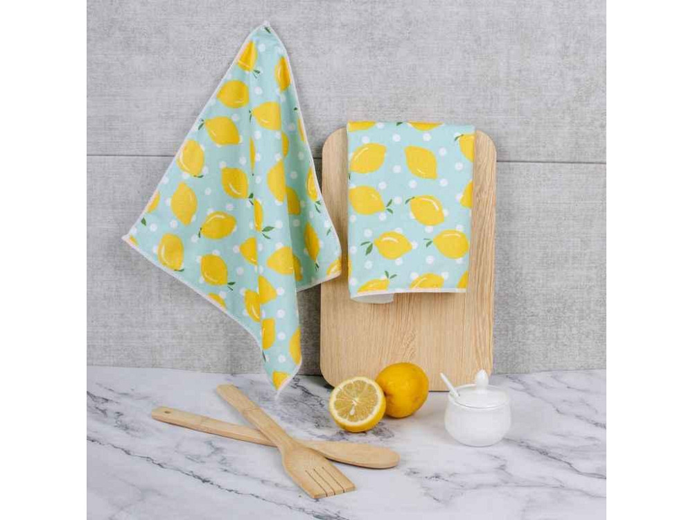 Салфетка 30*30 напечатанная citrus scent ТМ AISHA Киев - изображение 1