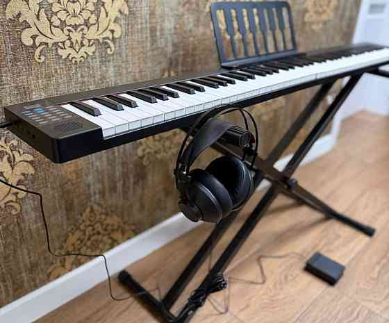 Складне цифрове піаніно 88 клавіш • пюпітр+педаль+чохол• гарантія 6міс Харків