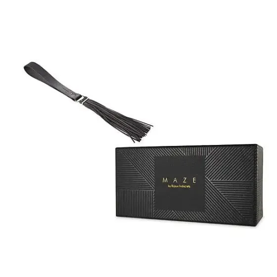 Флогер Bijoux Indiscrets MAZE — Tassel Flogger Black Львів