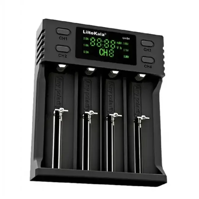 Універсальний зарядний пристрій LiitoKala Lii-S4 на типи Ni-Mh, Ni-Cd, Li-Ion, LiFePO4 Одеса - фото 2