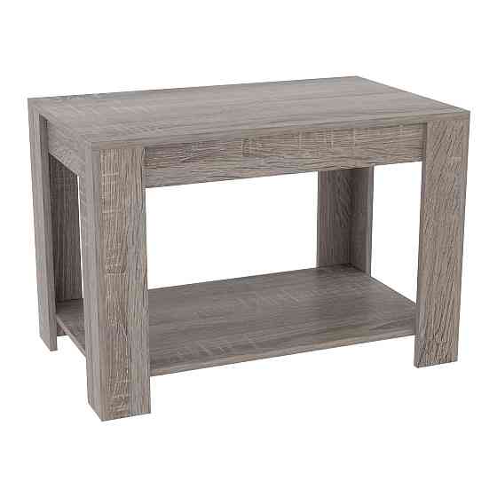 Стол журнальный Квант-2, Дуб Сонома Трюфель, 800/500/550 Львов