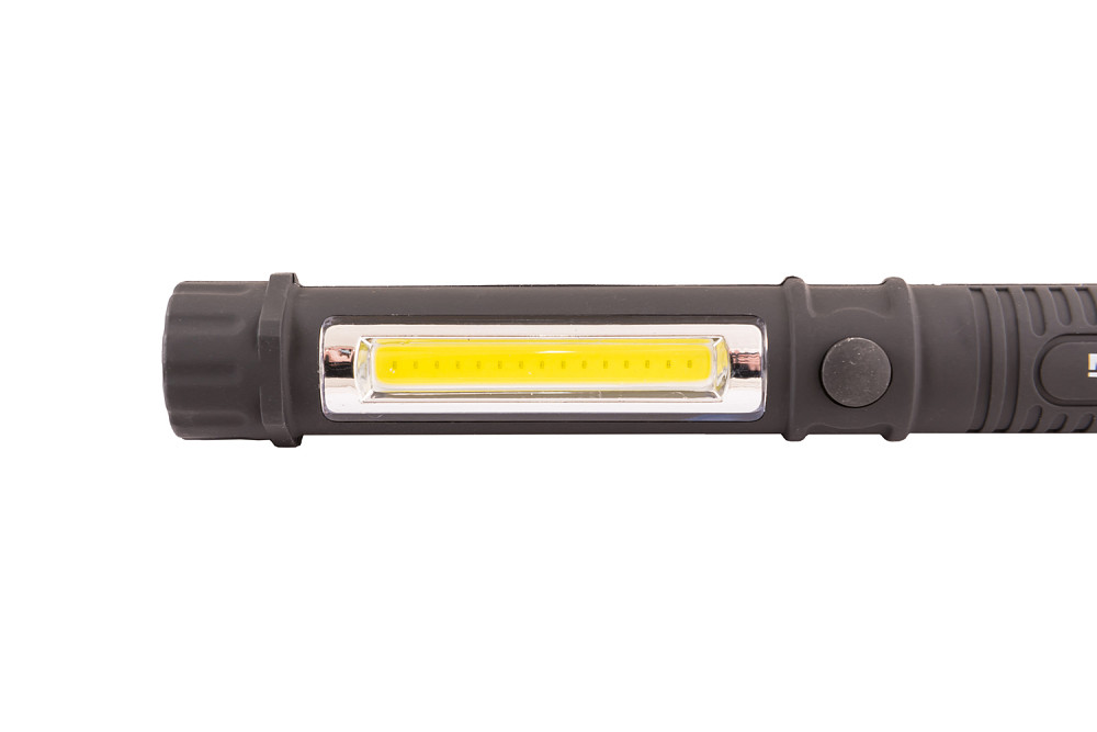 MASTERTOOL Ліхтарик магнітний MASTERTOOL 168х24 мм LED+COB LED 3xAAA ABS 94-0806 Коломия - фото 7