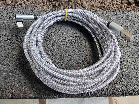 Кабель зарядний USB - Lightning 5м (товар вживаний) Луцьк